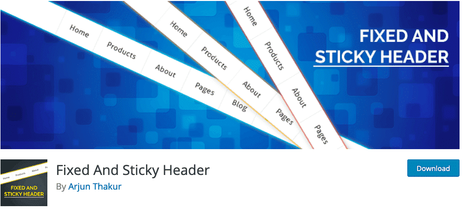 Fixed-And-Sticky-Header-Wordpress-Plugin