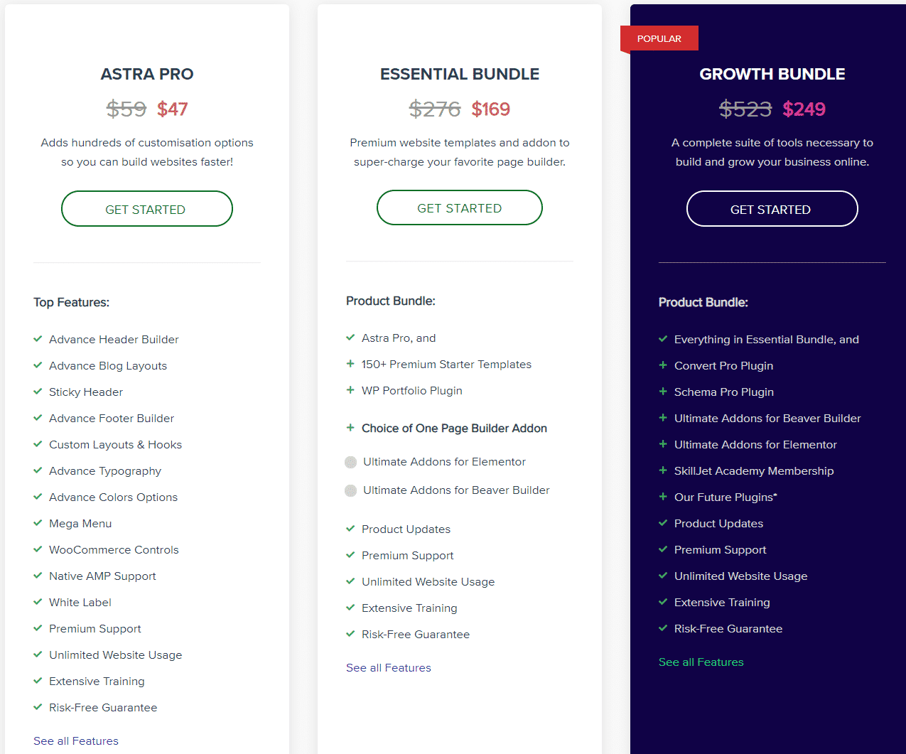 Astra pro pricing